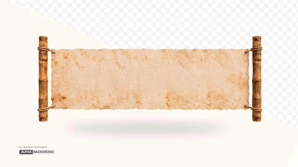 PNG FREE: Bambu Retangular Horizontal com tecido alta qualidade GRÁTIS