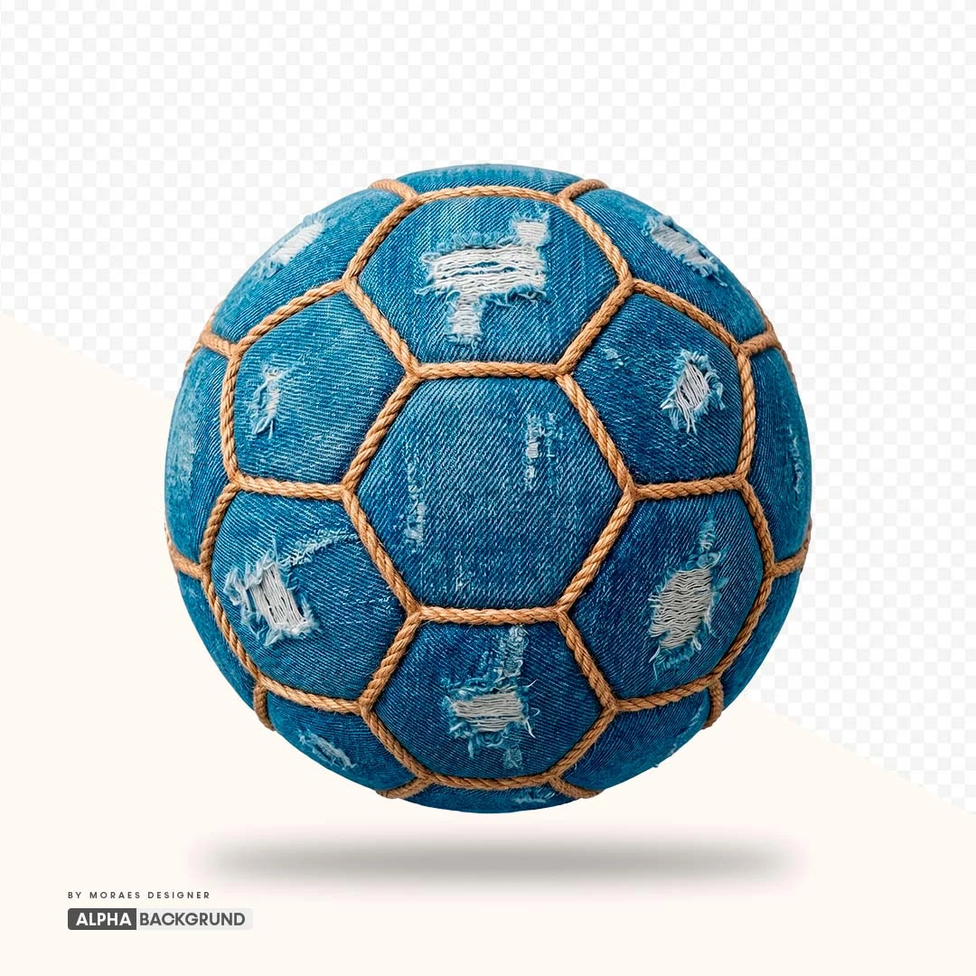 PNG FREE:Bola de tecido jeans alta qualidade GRÁTIS
