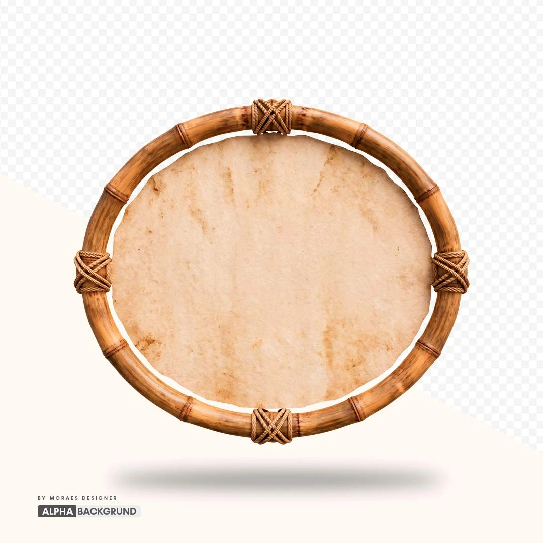 PNG FREE: Bambu Oval com tecido alta qualidade GRÁTIS