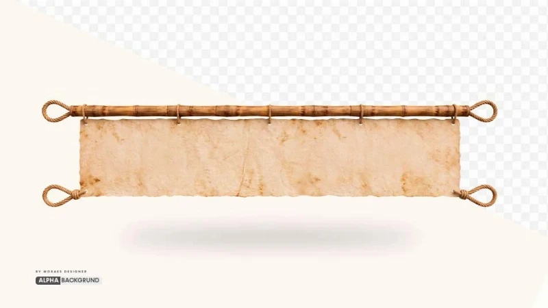 PNG FREE: Bambu Retangular Horizontal com tecido alta qualidade GRÁTIS
