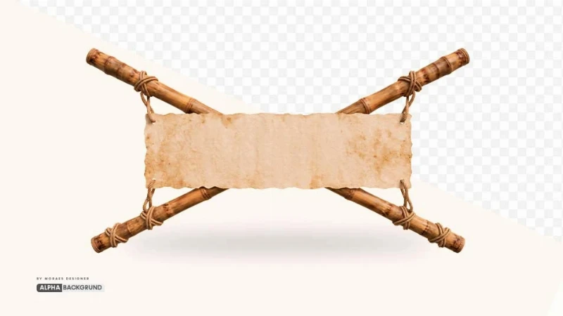 PNG FREE: Bambu com formato X com tecido alta qualidade GRÁTIS