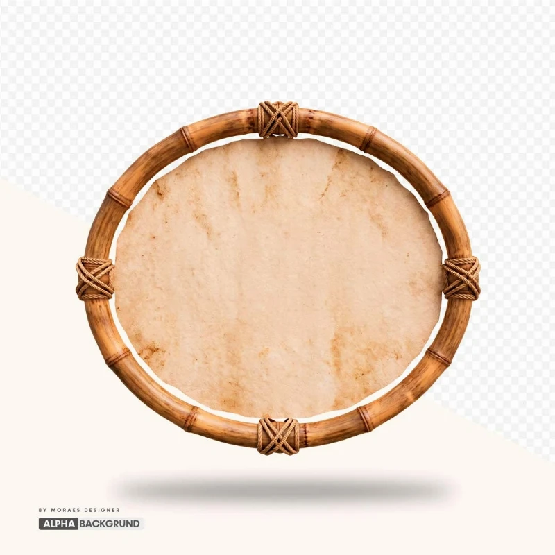 PNG FREE: Bambu Oval com tecido alta qualidade GRÁTIS