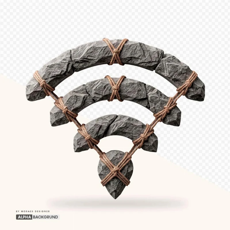 NG FREE:  WI-FI esculPpido em pedra retro alta qualidade – Download Grátis